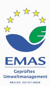 Logo zur EMAS-Registrierung